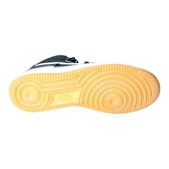 NIKE Air Force 1 High '07 LV8 "Black Sail Team Orange" Sneakers Size 10 - Picture 8 of 9